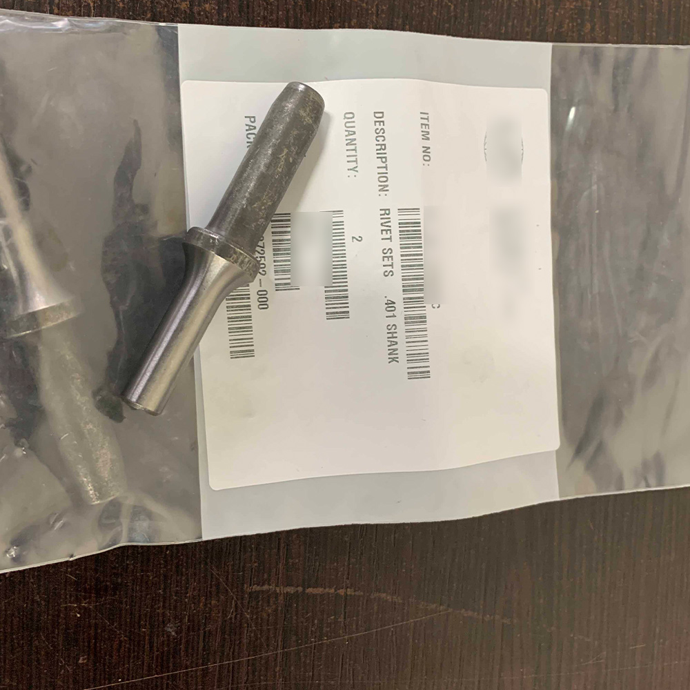 RIVET SETS .401 SHANK 3-1/2″ L DIM STR 3/16″ CUP – FixPro Distribution Corp